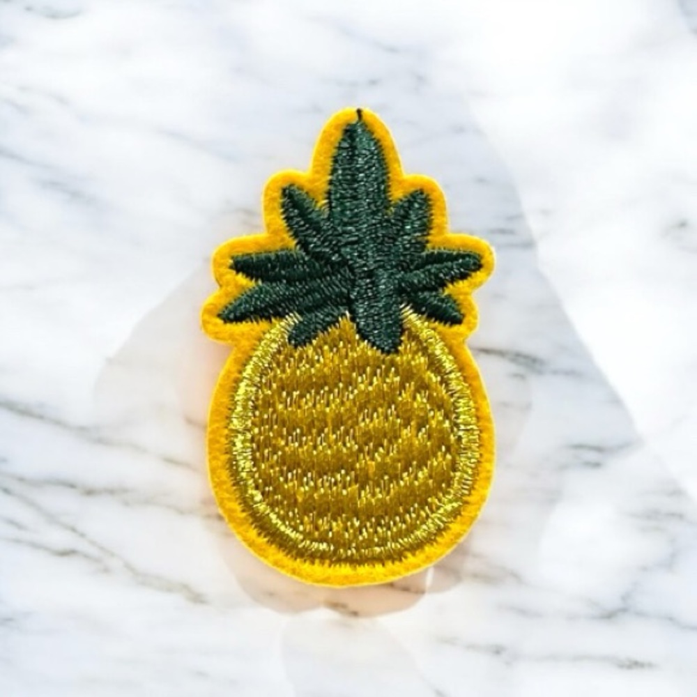 Pineapple Embroidered Patch